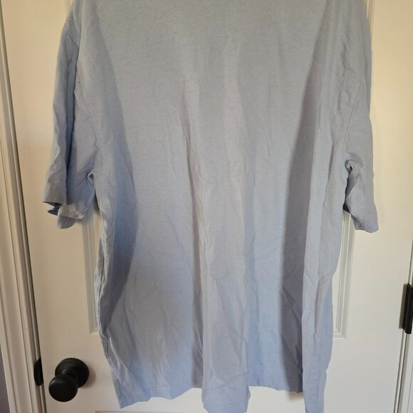 Mens Carhartt short sleeve pocket tshirt light blue XL - Picture 3 of 3